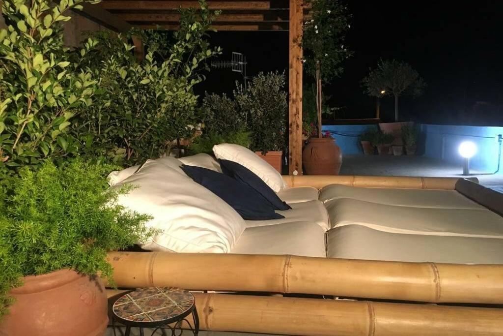 Terrazzo Esclusivo Con Zona Solarium Da 200 Mq Leilighet Valderice Eksteriør bilde